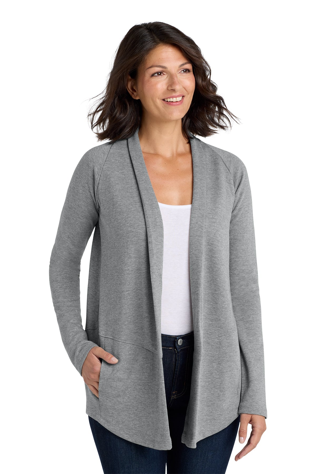 L807 Port Authority® Women's Interlock Cardigan