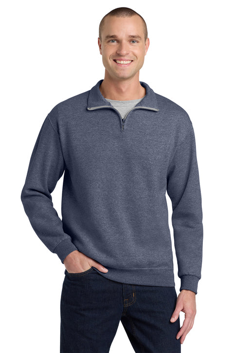 995M Jerzees® NuBlend® 1/4-Zip Cadet Collar Sweatshirt