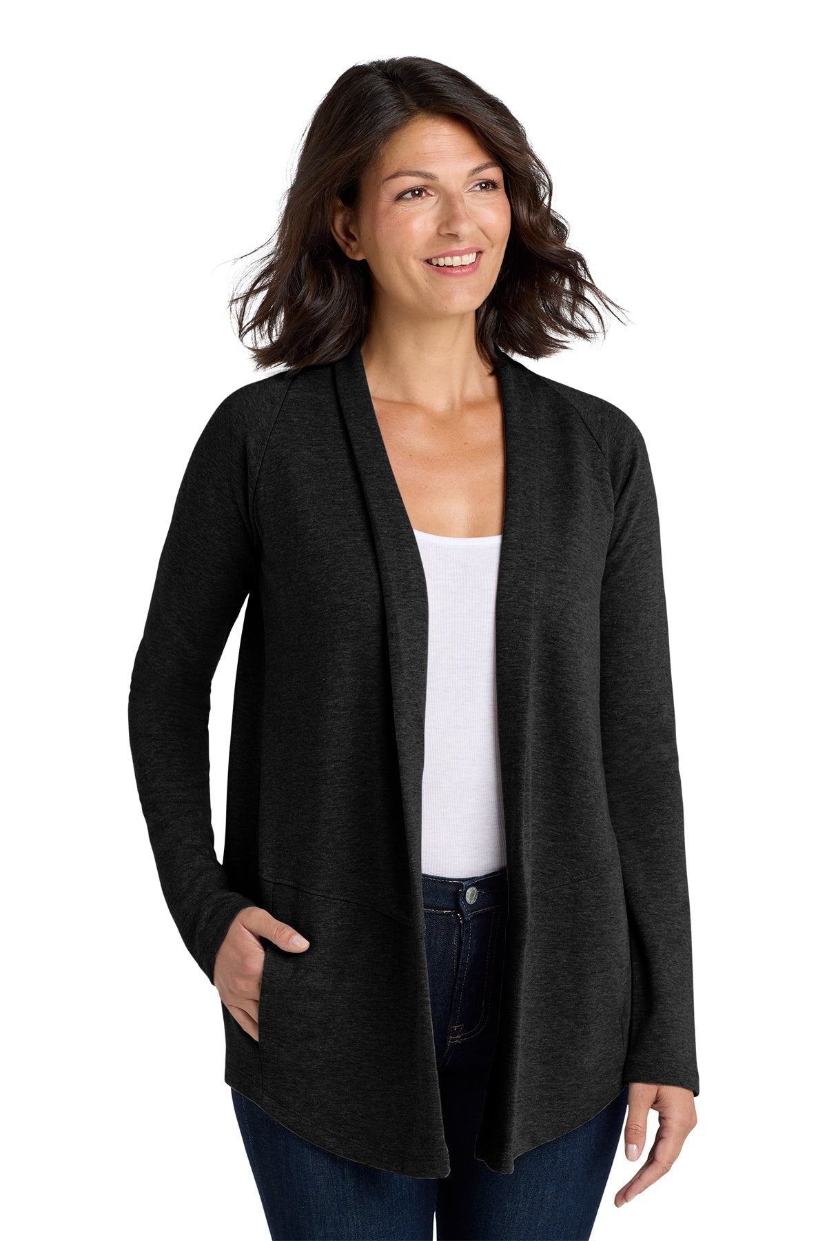 L807 Port Authority® Women's Interlock Cardigan