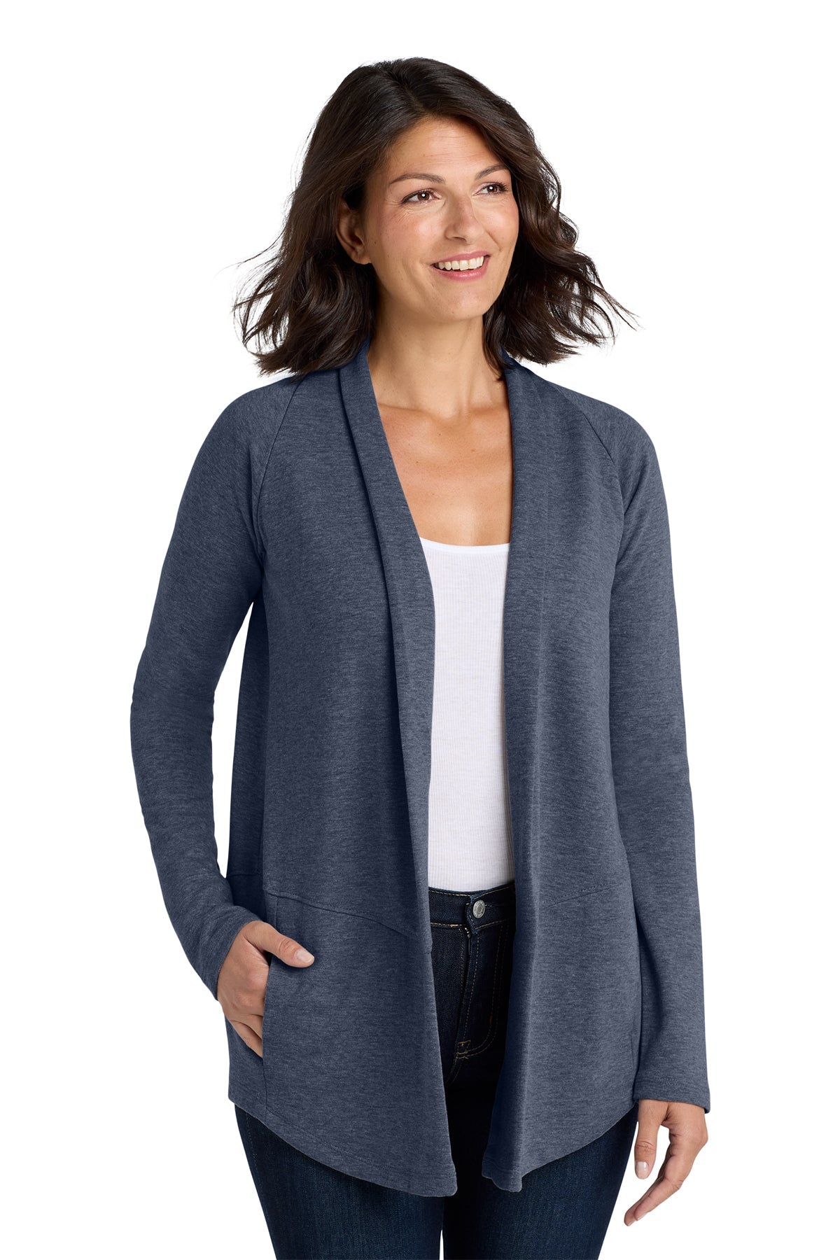 L807 Port Authority® Women's Interlock Cardigan
